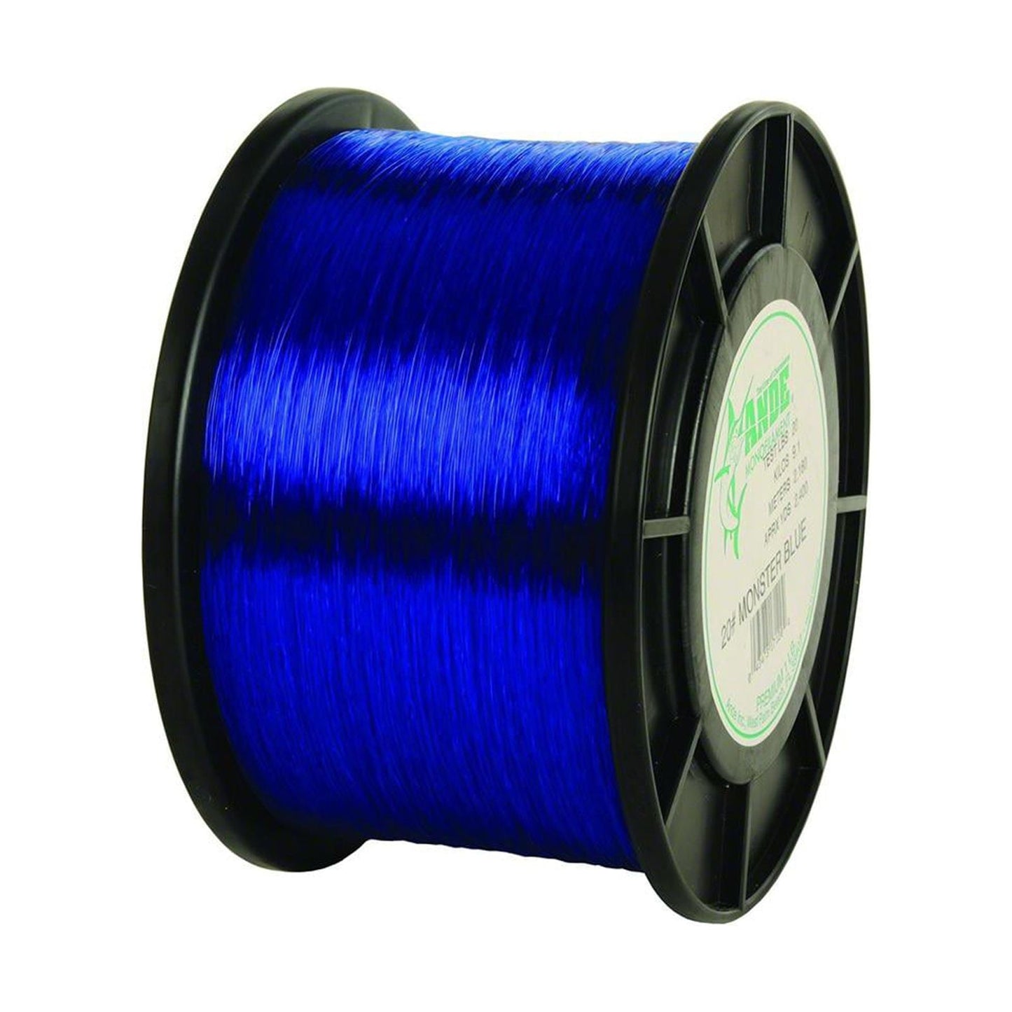 Ande MB-2-80 Monster Blue Monofilament Fishing Line 2Lb Spool 80 lb 1200 Yards