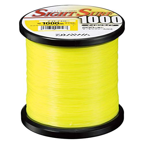 Daiwa Nylon Line SIGHT SURF II 1000m #5 Knight Yellow Fishing Line 040556 NEW