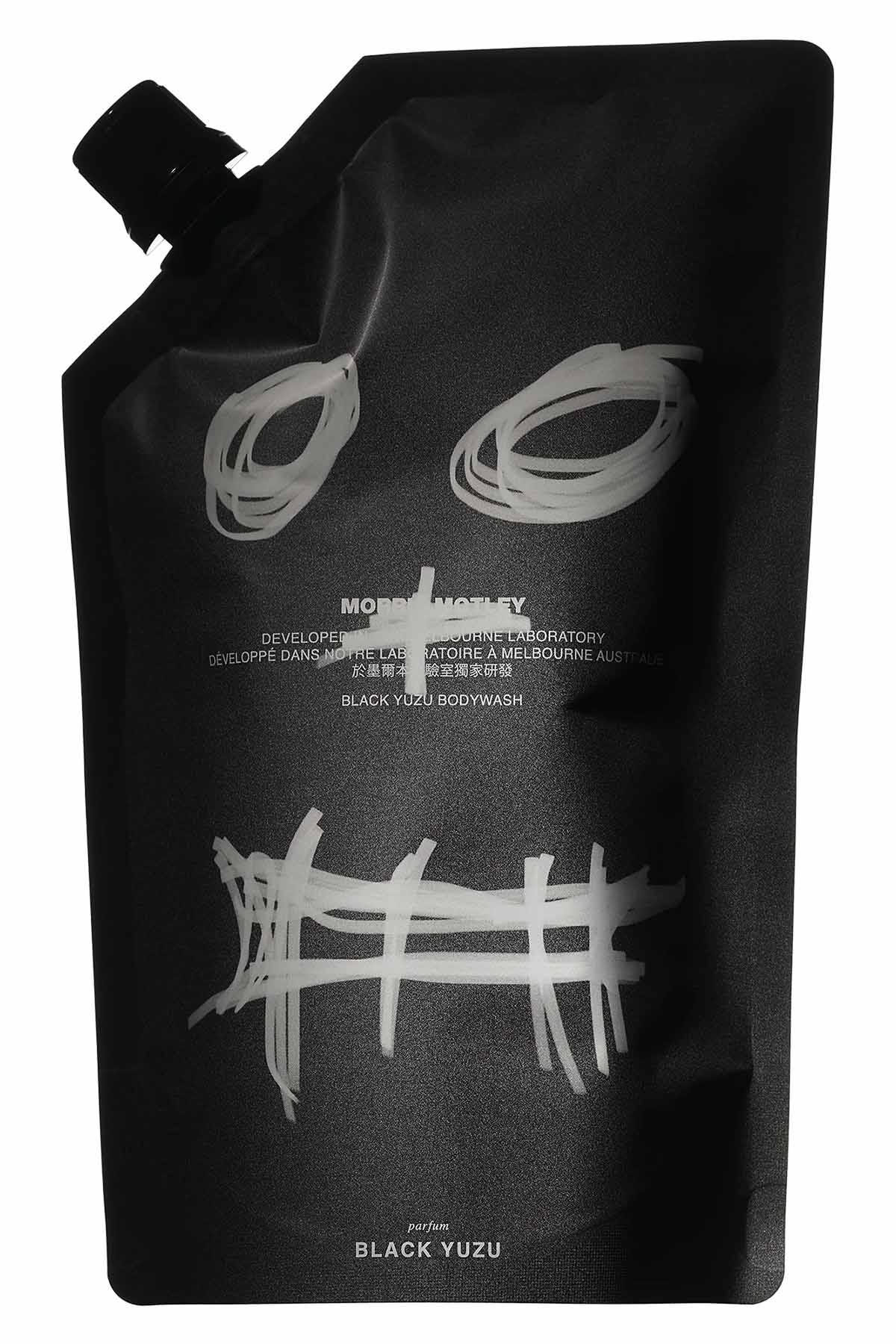 Morris Motley Black Yuzu Bodywash 500ML Refill