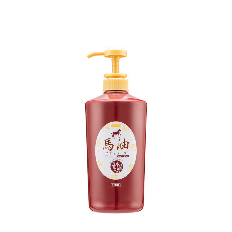 Haruhada Moisturizing Body Soap Horse Oil 600ML