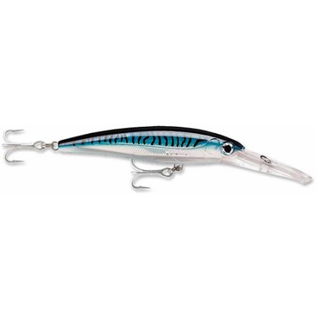 XRap Magnum 15 Trolling, Deep Diver, 4 34, 1 18 Oz, Silver Blue Mackerel, Floating