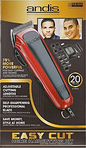 Andis Clippers 20-Piece Easy Cut Home Hair Cutting Kit 1 ea (Pack of 2)