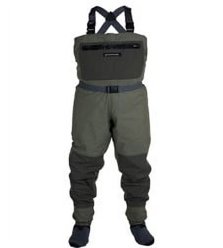 Compass 360 by SJK Deadfall STFT Fishing Wader, 2XL, Coffee/Stone