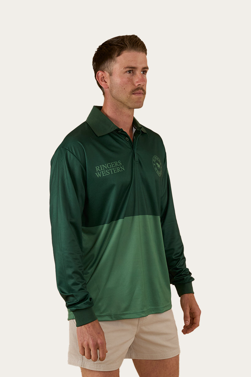 Halls Creek Unisex Fishing Jersey - Pine