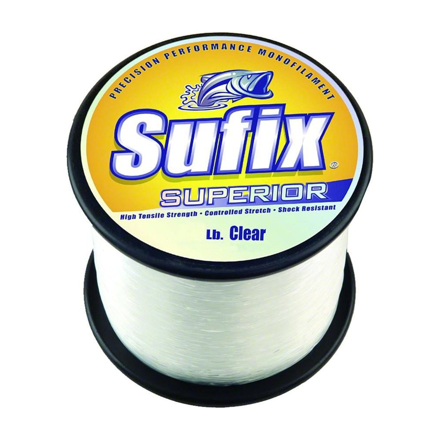Sufix 648-330 Superior Monofilament Line 130 lb 1640 Yards Clear 4.4Lb