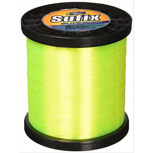 '' Superior Spool Size Fishing Line (Yellow, 50-Pound)