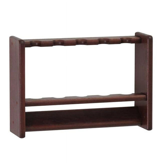 Wooden Mallet PRF5MH 5 Fishing Rod Rack - Mahogany