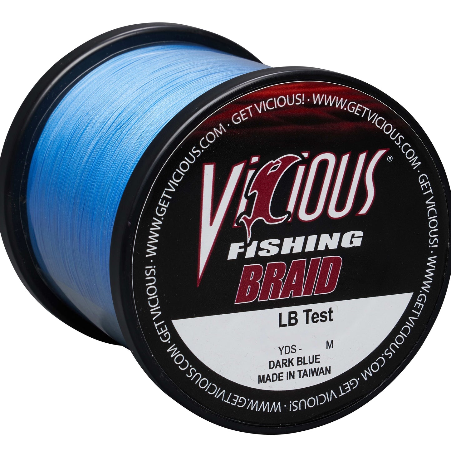Vicious Standard Blue Braid - 1500 Yards