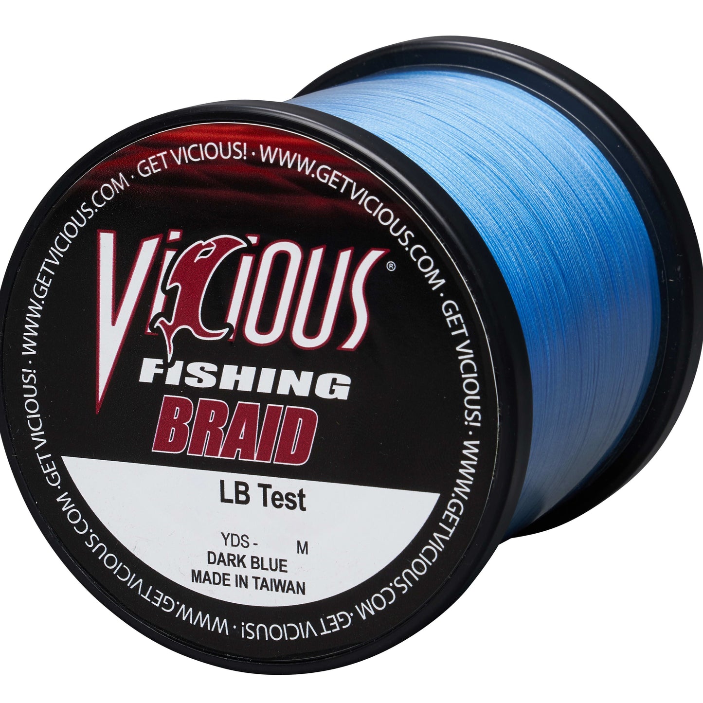 Vicious Standard Blue Braid - 1500 Yards